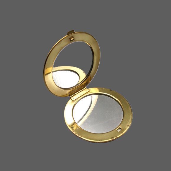 Vintage Double Mirror Compact, Courting Couple, Germany - Picture 3 of 5